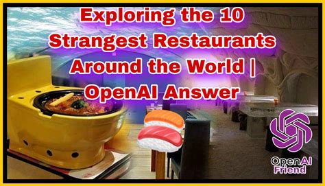 Image result for Strangest Restaurants