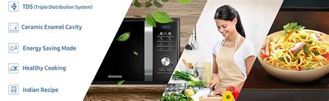 Samsung 23 L Solo Microwave Oven (MS23F301TAK/TL, Dark Gray) : Amazon ...