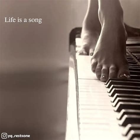 Life is a song | Quotes & Writings by Rest Zone | YourQuote