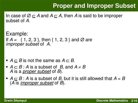 Subset or Proper Subset 的图像结果
