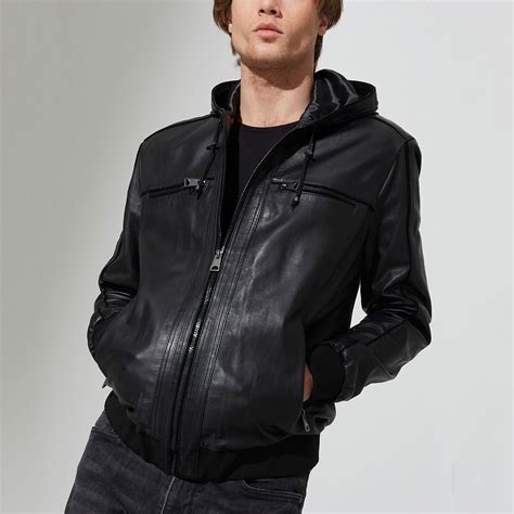 Mason Leather Jacket // Black (S) - Iparelde - Touch of Modern