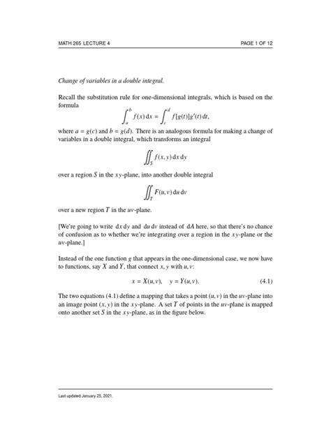 Change of Variables in Multiple Integrals 的图像结果