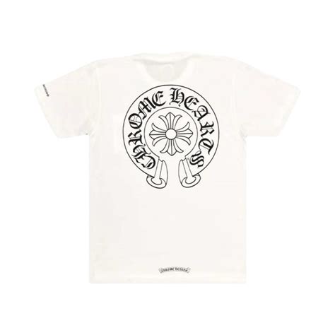 Chrome Hearts White Horseshoe Tee – Luxemia