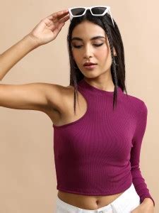 One Shoulder Tops - Buy One Shoulder Tops online at Best Prices in ...
