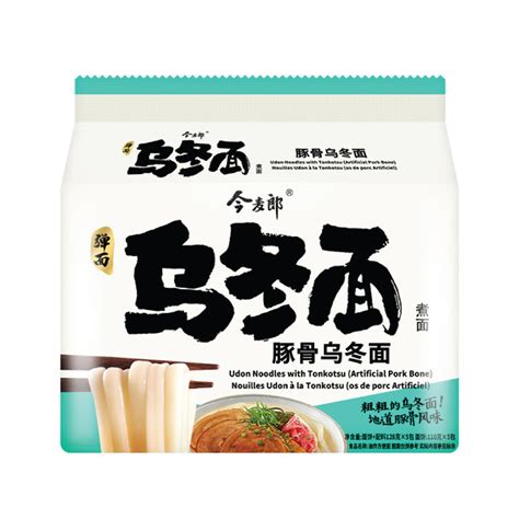 Jinmailang Udon Noodles with Tonkotsu Flavor - 128g x 5 Packs – Umall ...