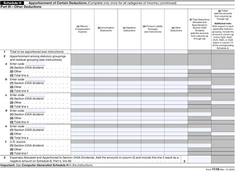 Form 1118: The Foreign Tax Credit for Corporations | Bright!Tax