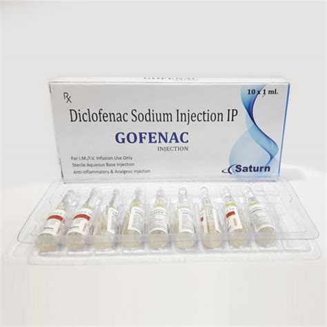 GOFENAC Injection Saturn Formulations Pvt. Ltd.