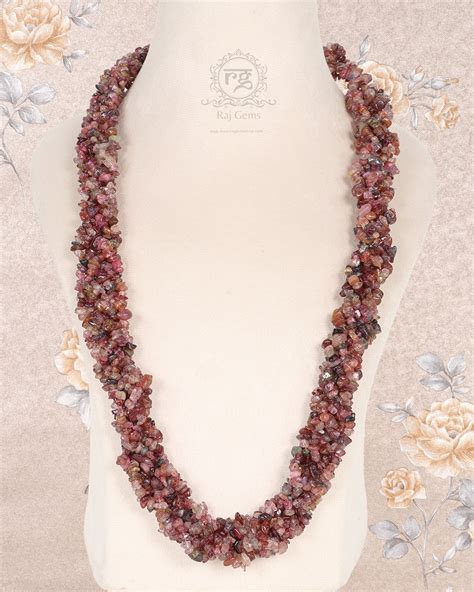 Natural Multi Spinel Gemstone Necklace Jewelry – Raj Gems