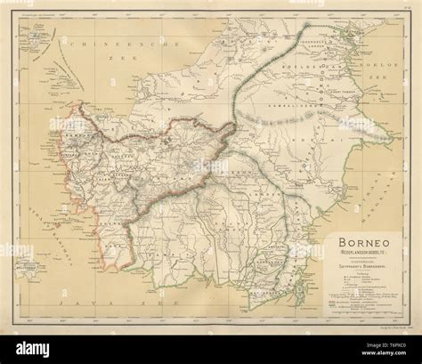 Map Borneo Kalimantan