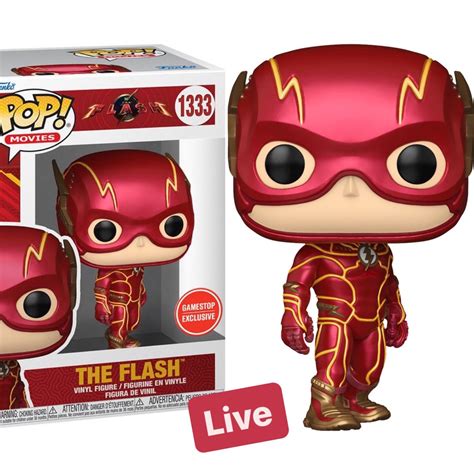 Funko POP News ! on Twitter: "Now live! Shiny boy with the GameStop exclusive Metallic Flash ...