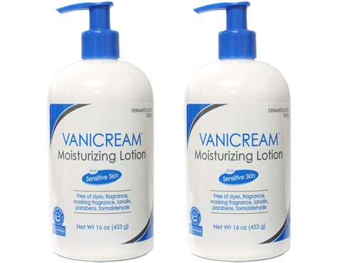 Vanicream Moisturizing Lotion, Pump, 16 Ounce (Pack of 2) – Dista USA
