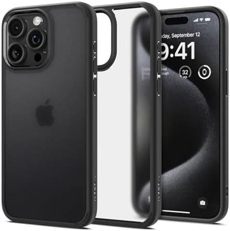 Spigen Ultra Hybrid Back Cover Case Compatible with iPhone 15 Pro Max ...