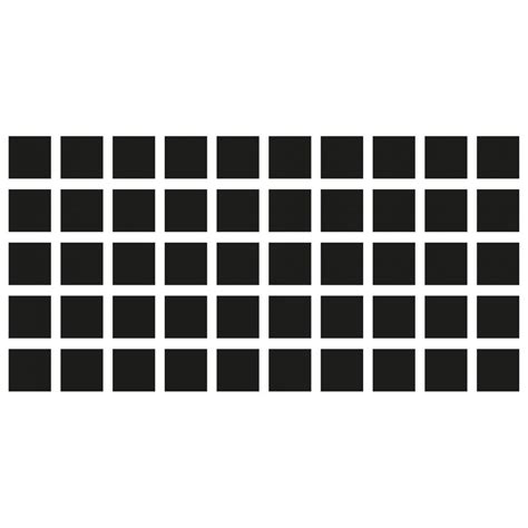 Squares set Wall stickers (50 squares) | wall-art.com