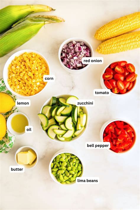 Zucchini Succotash Recipe | Easy Dinner Ideas