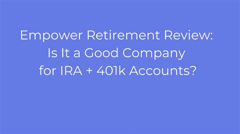 Empower Retirement Reviews. Is this 401k company legit?