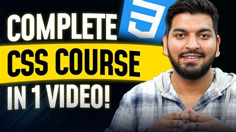 CSS Video Tutorial in Hindi for Beginers 的图像结果