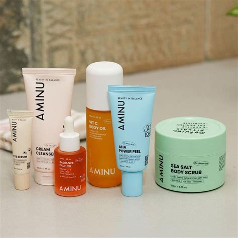 AMINU® - Advanced, multi-functional balanced skincare for you!