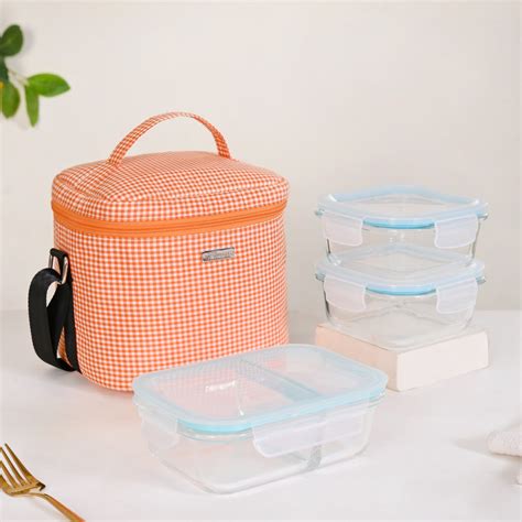 Thermal Lunch Bag And Lunch Box Set Online - Premium Lunch Box | Nestasia