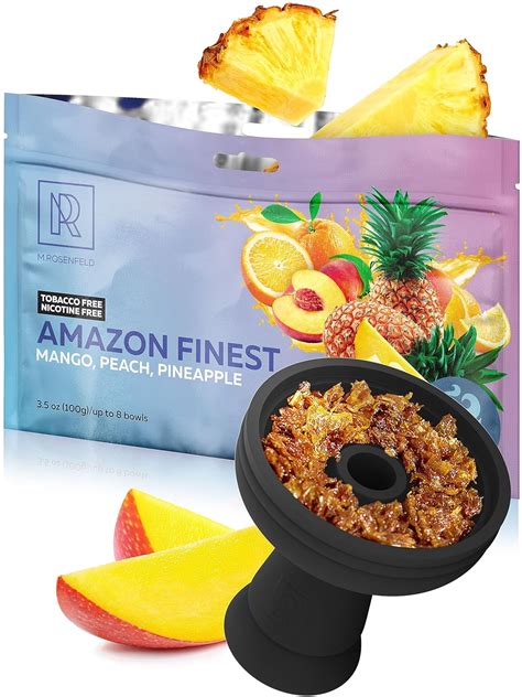 Amazon.com: M. ROSENFELD Shisha Hookah Flavors Nicotine Free Herbal Tropical Fruit Mix - 3.5 ...