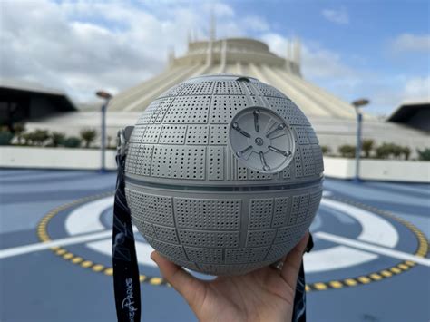 PHOTOS, VIDEO: Light-Up Death Star Popcorn Bucket Arrives at Disneyland ...