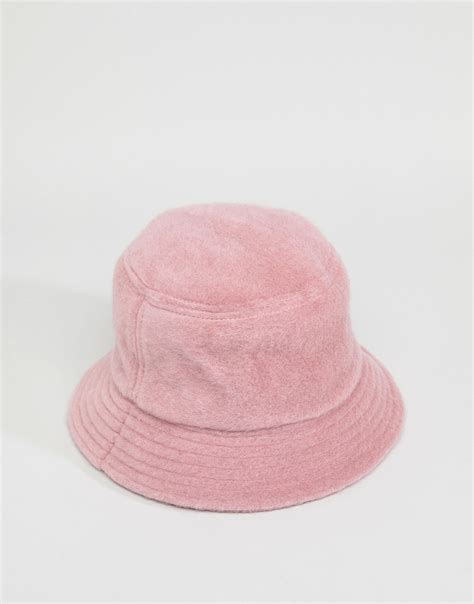 ASOS + Fluffy Bucket Hat