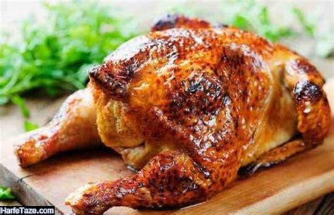 طرز تهيه مرغ بریان مخصوص مجلسي به همراه نكات مهم | دستور کامل مرغ ...