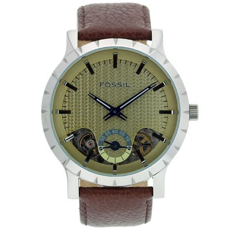 Fossil Men's ME1049 Twist Champagne Dial Automatic Watch : Amazon.in ...