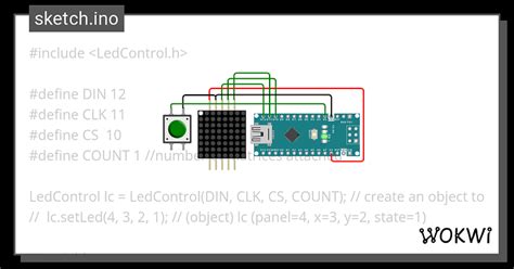 Basic Display On Arduino with 8X32 LED Matrix 的图像结果