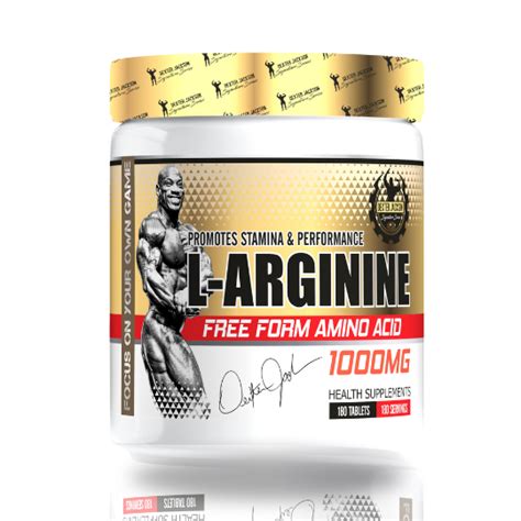 Dexter Jackson Signature Series L-Arginine 1000 Mg,180 Tablets – The ...