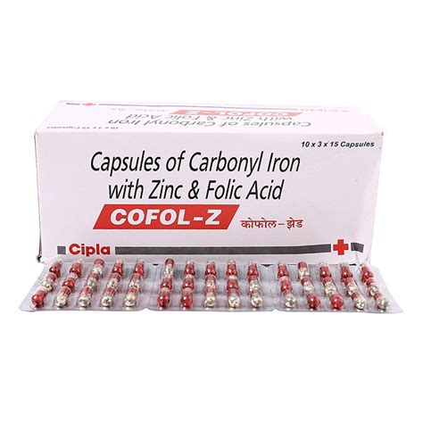Buy Cofol-Z Capsule | 19 Minutes Delivery | Apollo Pharmacy