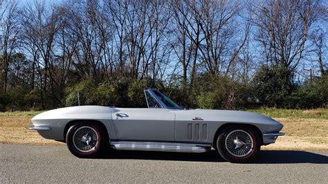 1966 Corvette Convertible Silver