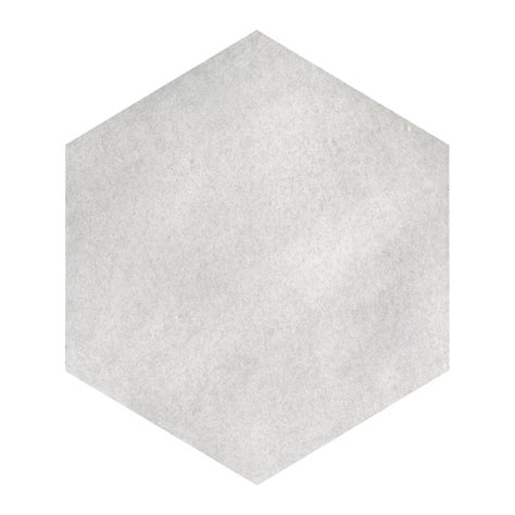 Casablanca Pearl Gray 5.5"x6" Hexagon Porcelain Floor Tile (Box of 30 ...