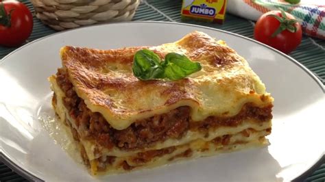 Jumbo  recette lasagne / ?????   ???? ???????   YouTube