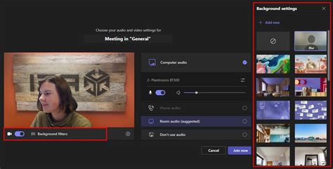 Teams Background Settings 的图像结果
