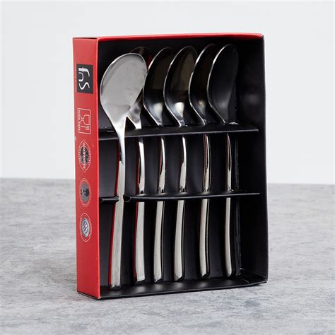 Buy FNS 6-Piece Stainless Steel Tea Spoon Set from FNS at just INR 755.0