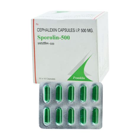 Sporolin-500 Capsules Franklin Laboratories India Pvt. Ltd.