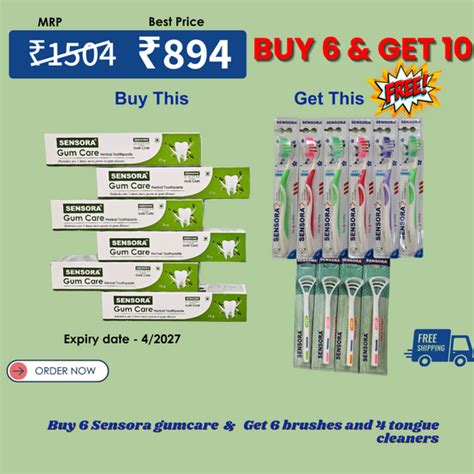 Home page – Sensora Toothpaste