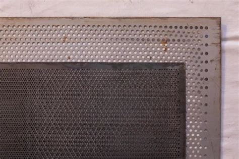Metal Perforated Sheets - 1ft 3ft 4ft High Perforated Sheets ...