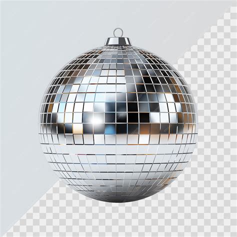 Premium PSD | Disco ball isolated on transparent background
