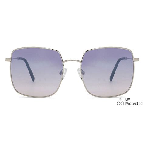 Shop online for Silver Black Grey Gradient Full Rim Square John Jacobs ...