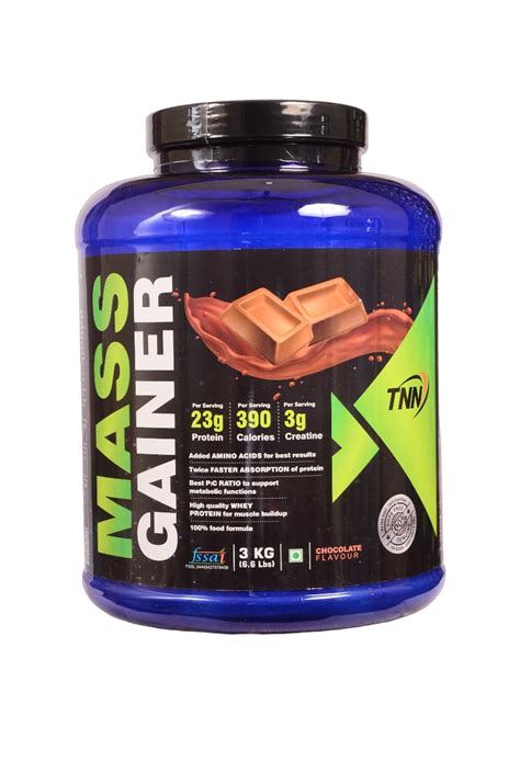 TNN SPORTS Mass Gainer Powder Muscle Whey Protein Mass Gainer | Pre ...