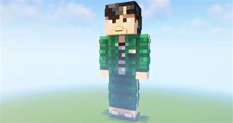 Image result for Minecraft Squid Statue Tutorial