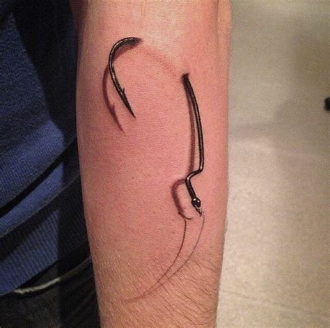 fish hook tattoo ideas