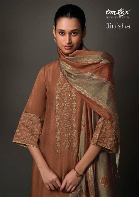 JINISHA BY OM TEX 8091-A TO 8091-D SERIES BEAUTIFUL FESTIVE SUITS ...
