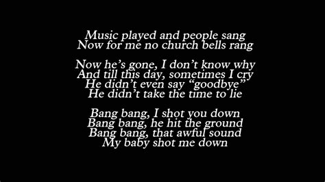 Bang bang текст транскрипция