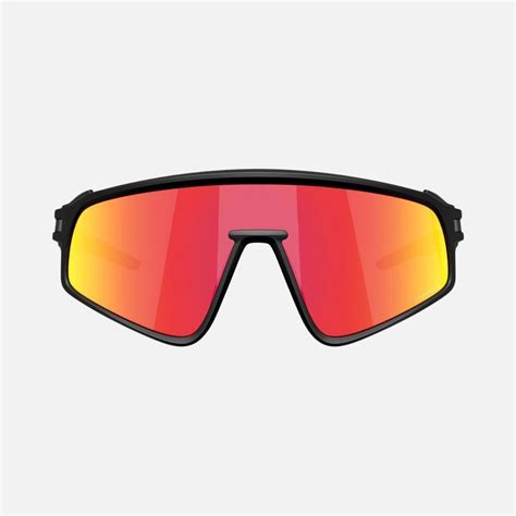 Oakley Latch Panel Sunglasses Matte Black/Prizm Ruby Lenses – Gambol