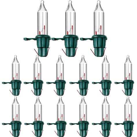 Amazon.com: 500 Pieces Christmas Replacement Bulbs Christmas Mini Light ...