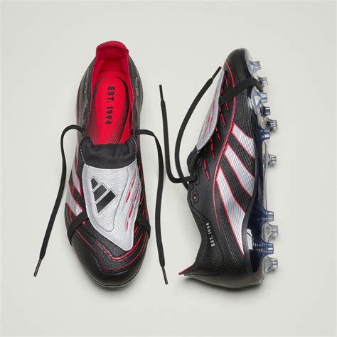 Boots - Predator Obsidian Strike Fold-Over Tongue Firm Ground/Multi ...