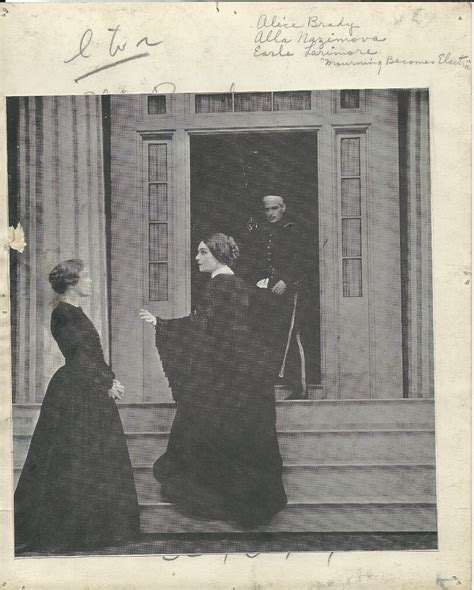 MOURNING BECOMES ELECTRA -ALICE BRADY- 8" x 10" ORIGINAL STAGE PHOTO- 1931 | #4635399535