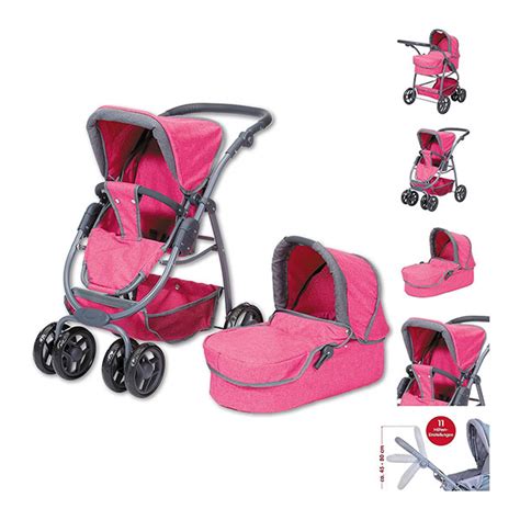 Kolica za lutke Coco Berry Knorrtoys 907319 | Volim svoj dom